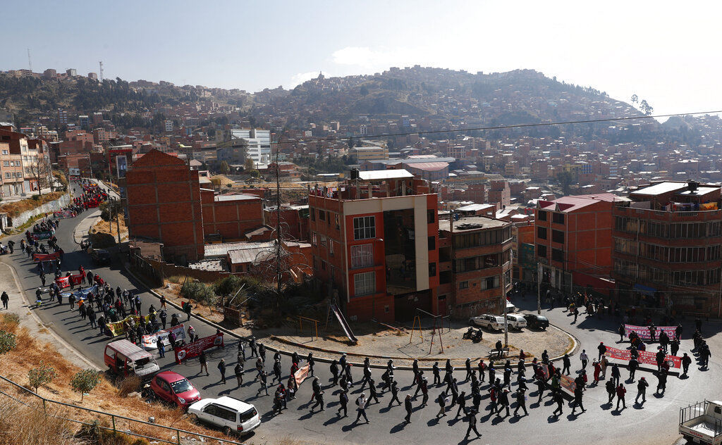 APTOPIX Virus Outbreak Bolivia